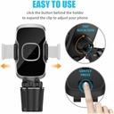 Wixgear car cup Holder Phone mount