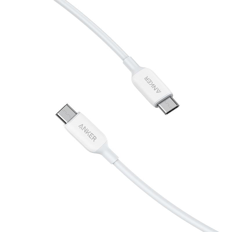 anker powerLine iii usb-c to usb-c white 0.9m