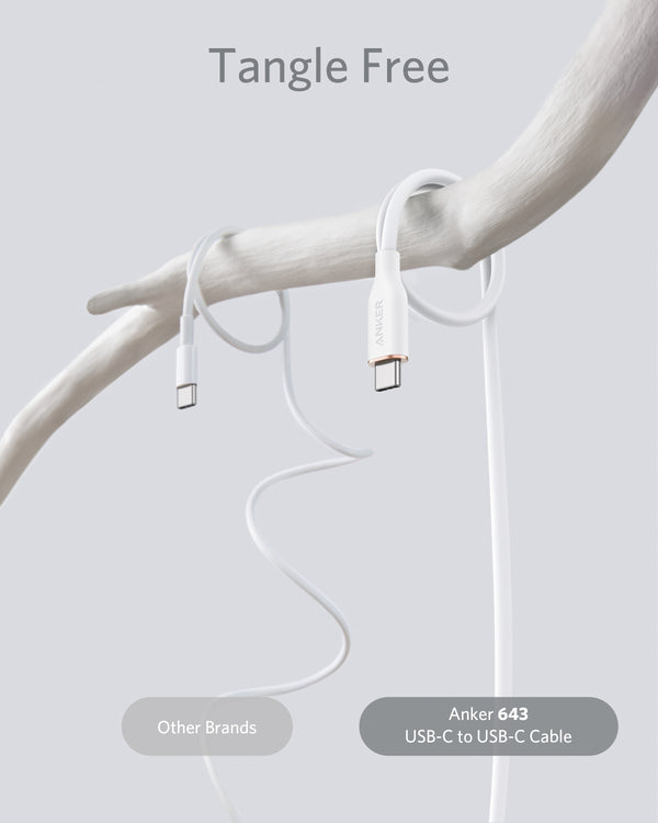 anker super strong power line 3ft white