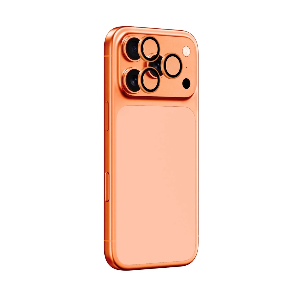 AMAZINGTHING IPHONE 17 PRO 6.3 / 17 PRO MAX 6.9 AR 3 LENS GLASS (Color: ORANGE)"