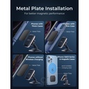 brave car mount holder 2-in-1 srtong magnetic