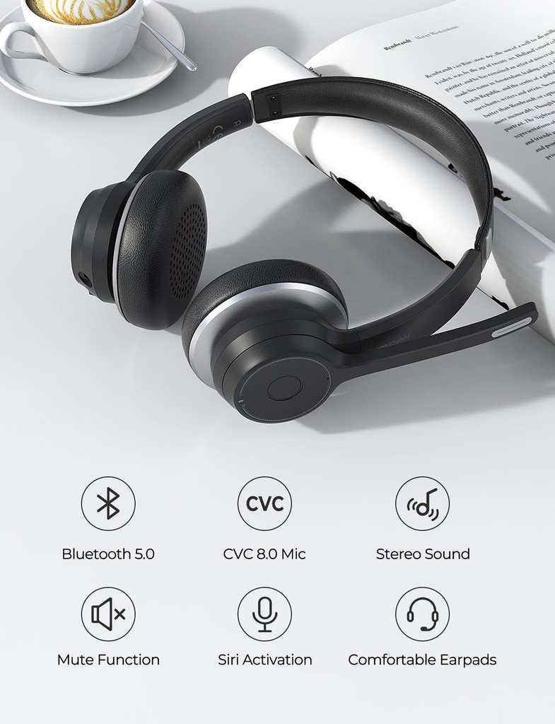 mpow hc5 bluetooth headset