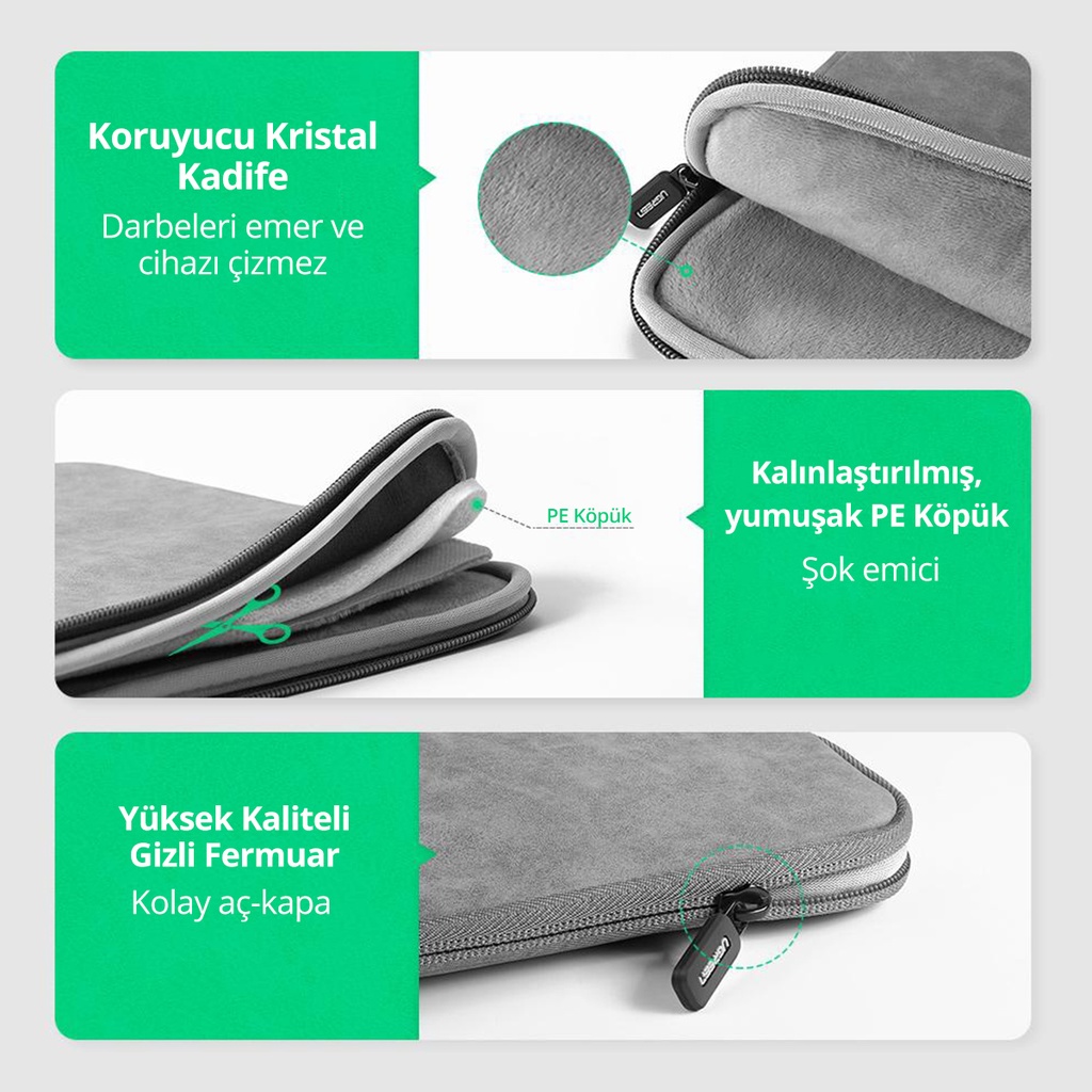 ugreen laptop bag 15.3 inch