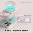  Elago iPhone 15 Pro Max Magnetic Silicone Case (black)