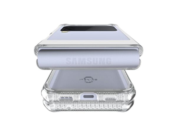 Itskins Hybrid Clear Case For Samsung Galaxy Z Flip 4 - Transparent
