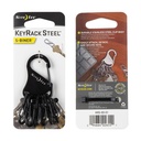  NiteIze KeyRack Steel™ - S-Biner® - Black