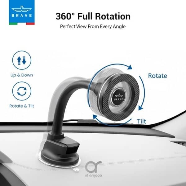 BRAVE Mount Magnetic Car Phone Holder BHL-57