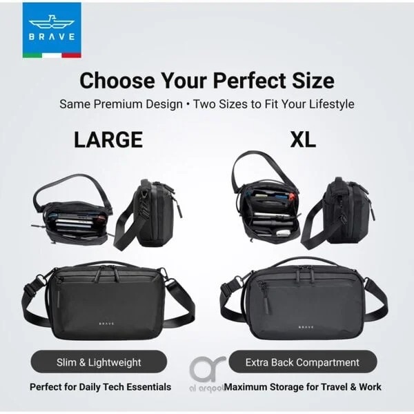 BRAVE Tech Pouch Organizer BTP-05