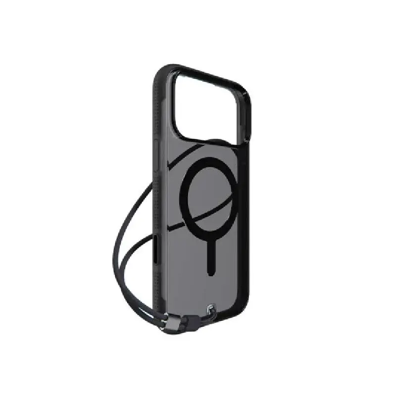 كفر BodyGuardz Ace Pro MagSafe لـ iPhone 17 Pro Max - Smoke Black