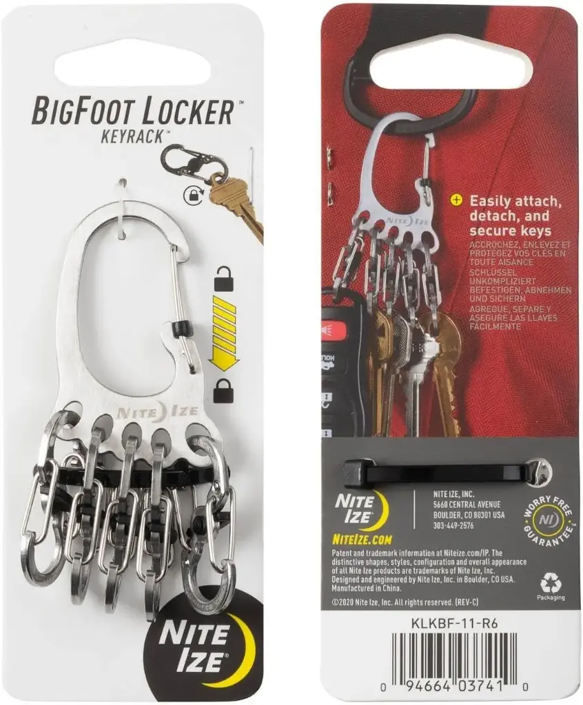 NiteIze BigFoot Locker® KeyRackTM