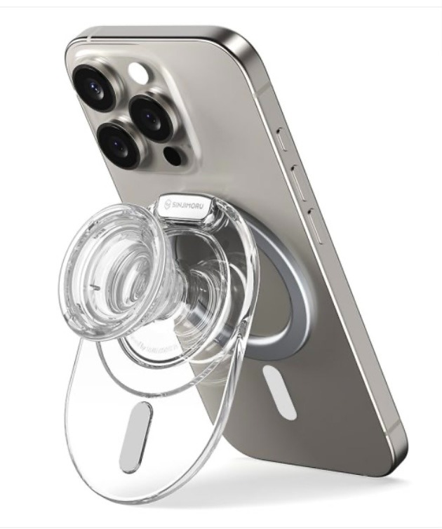 مسكة Sinjimoru MagSafe - شفاف