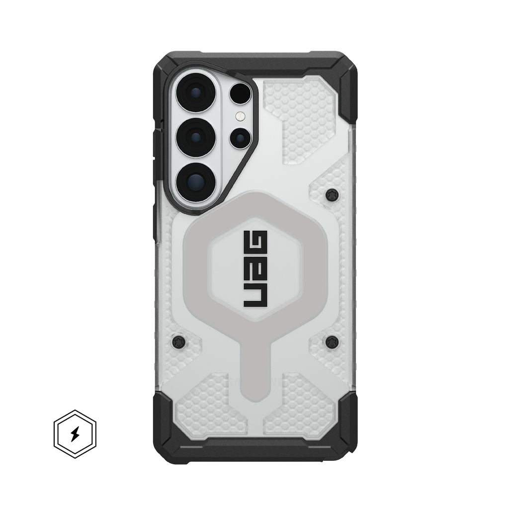 UAG Samsung Galaxy S26 Ultra Pathfinder Clear w/Magnet Case (Ice/Silver)