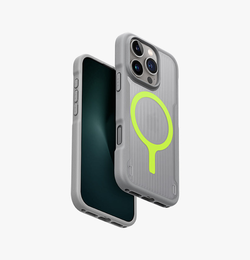 Uniq Combat Active MagSafe case for iPhone 16 Pro Max – Stone Grey