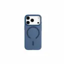 Drip Case Frosted Air phone Case magsafe 17 Pro Max Blue