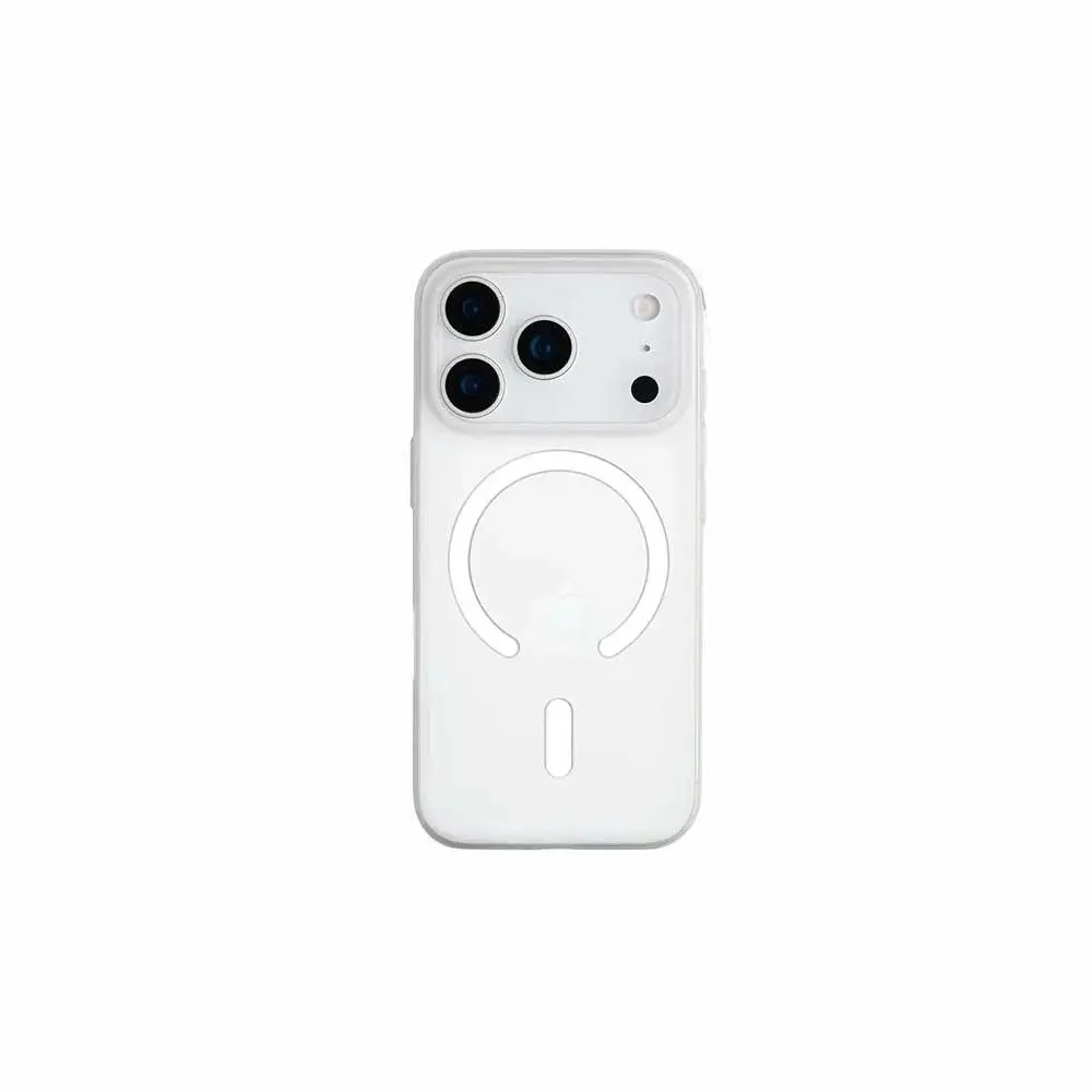 Drip Case Frosted Air phone Case magsafe Pro Max White