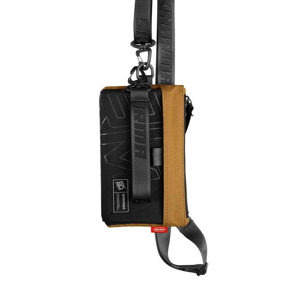 SkinArma Jager Clutch Bag - Khaki Brown 