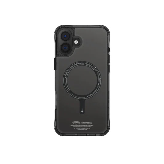 SkinArma Saido MagSafe Case for iPhone 16 Plus - Black