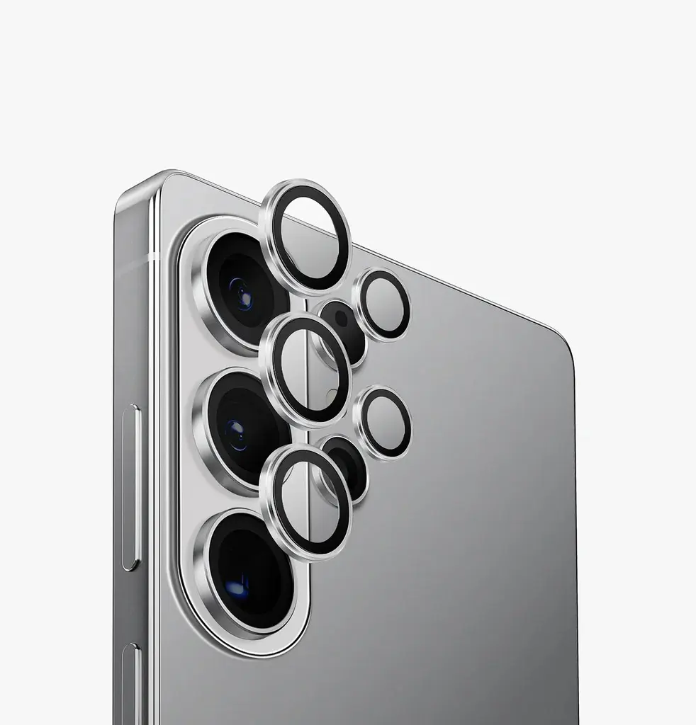 UNIQ OPTIX ALUGUARD GALAXY S26 ULTRA CAMERA LENS PROTECTOR - STERLING )SILVER