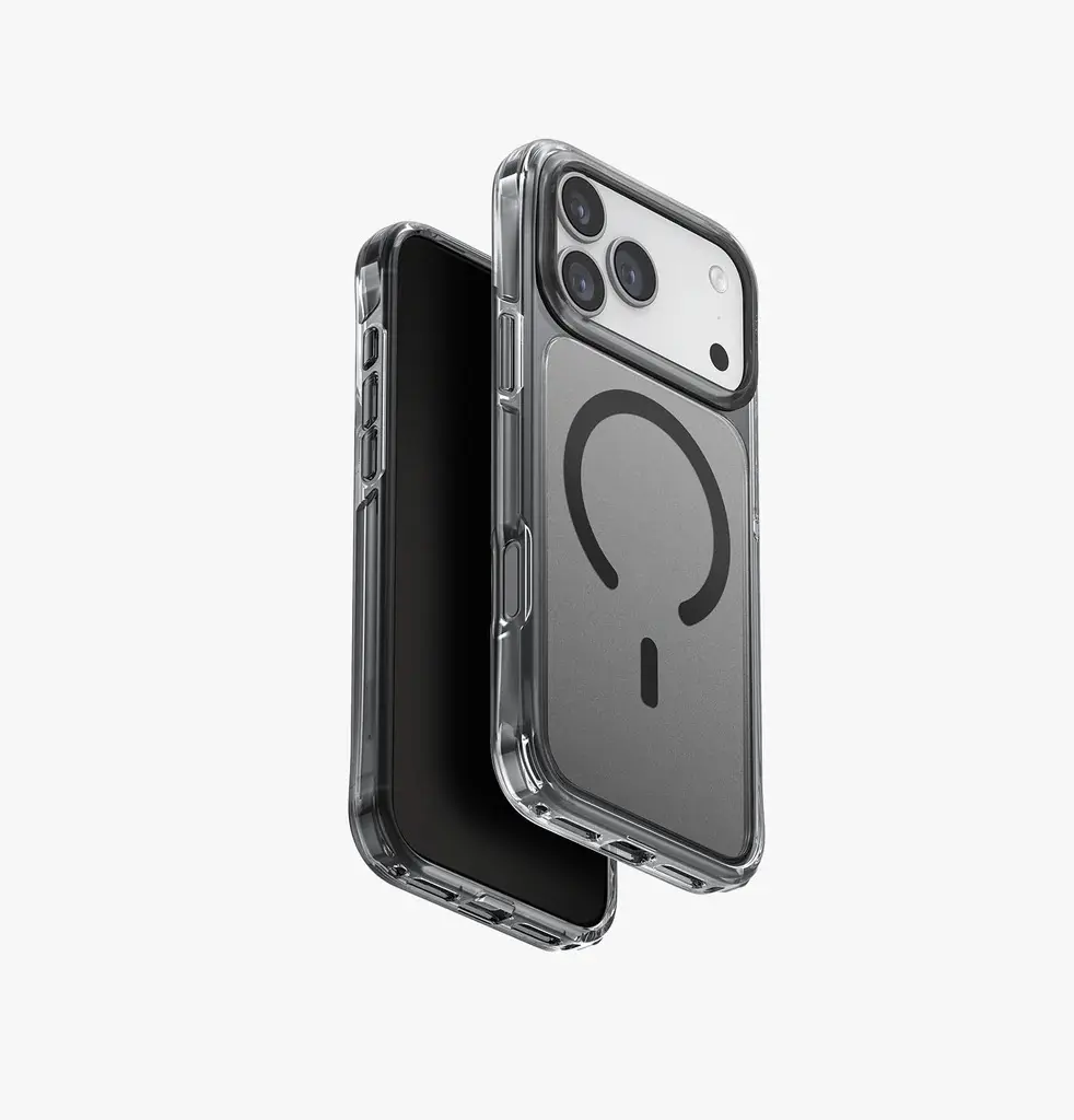 UNIQ HYBRID IPHONE 17 PRO )2025( 6.3  MAGCLICK CHARGING LPX CLASSIC )AF) - FROST SMOKE )