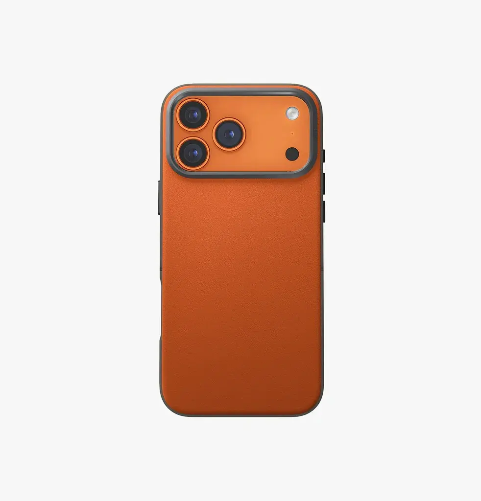 UNIQ HYBRID IPHONE 17 PRO MAX MAGCLICK CHARGING LYDEN DS - FLAME ORANGE )