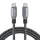 Anker - Prime USB C to USB C Cable - Black 3ft