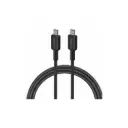 Anker 322 USB-C to USB-C Cable (6ft Braided) Black 
