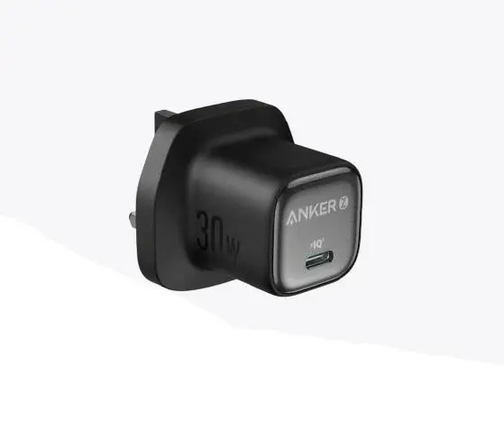 Anker Charger USB-C 30W 1C Black
