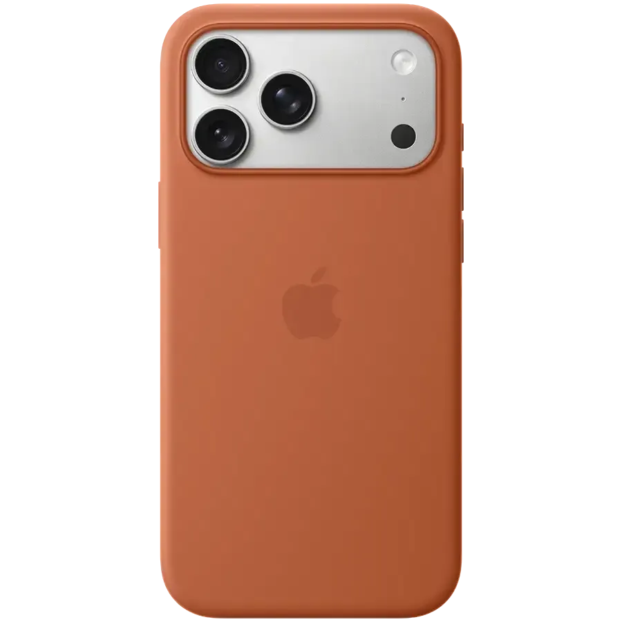 كفر Apple سيليكون مع MagSafe لـ iPhone 17 Pro Max - Terra Cotta