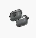 Uniq Glase Pro Lock Case for Airpods Pro 3 - Glossy Smoke