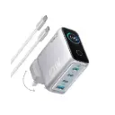 Anker Charger (140w, 3C1A, GaN)- Dark Gray