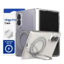 Araree Duple 360 Magsafe Stand Cover For Z Fold 8-Clear 