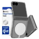 Araree Duple 360 Magsafe Cover For Z Flip 8-Clear Black 