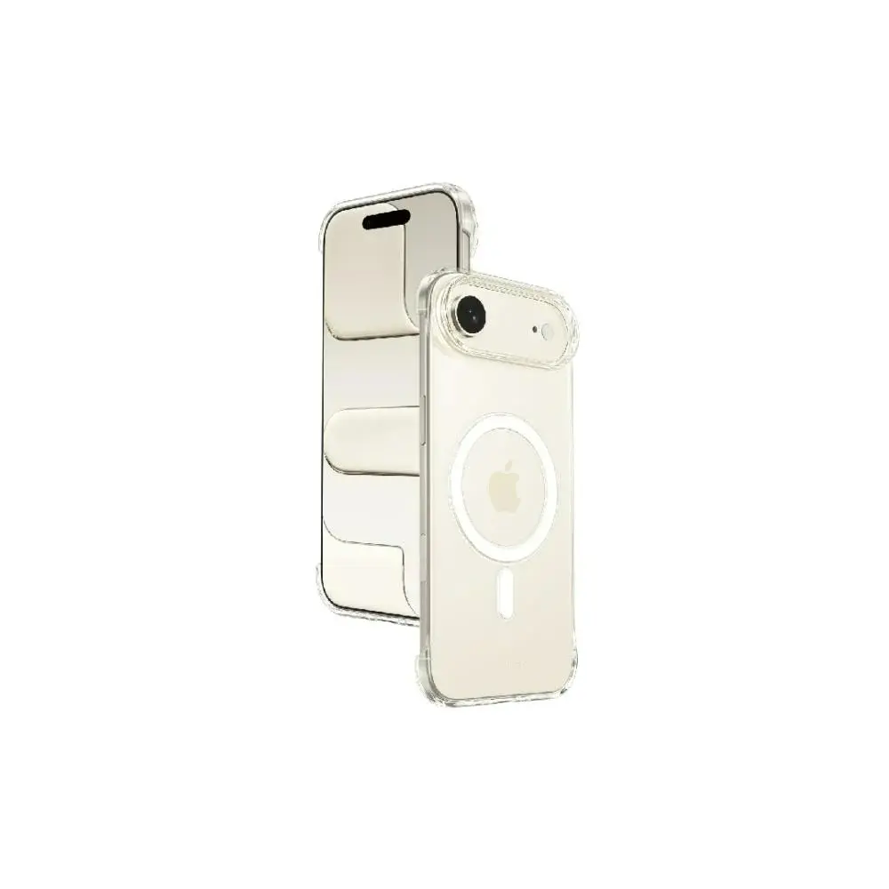 ArmorPro Frameless PC Clear Case with MagSafe White for iPhone 17 Air
