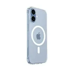 ArmorPro Frameless PC Clear Case with MagSafe White for iPhone 17