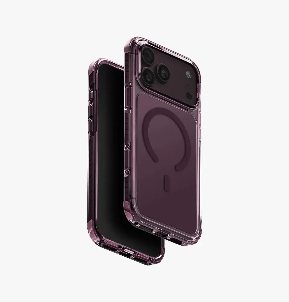 UNIQ HYBRID IPHONE 18 PRO (2026) 6.3 MAGCLICK CHARGING COMBAT - DEEP BURGUNDY