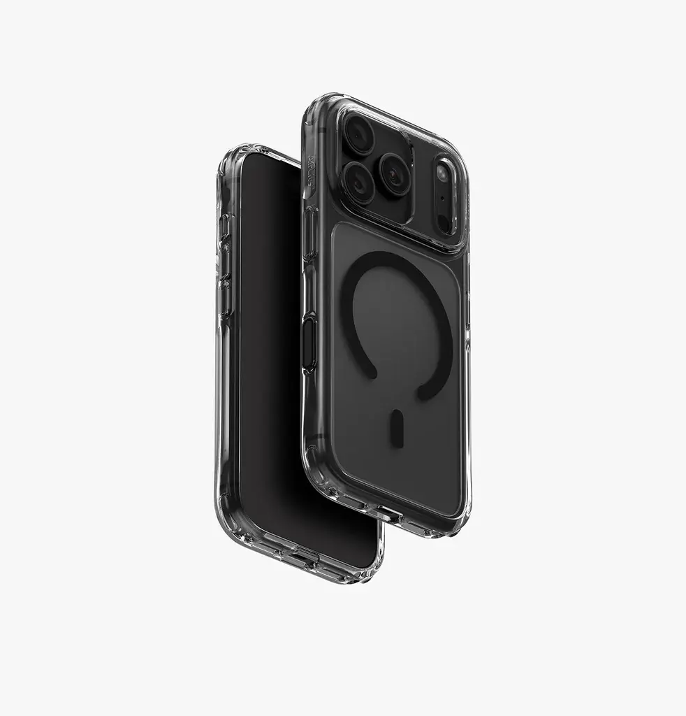 UNIQ HYBRID IPHONE 18 PRO (2026) 6.3 MAGCLICK CHARGING LIFEPRO XTREME - TINTED SMOKE