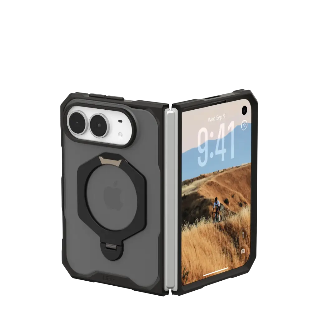 UAG iPhone 18 Fold Mouve XTE Case - Ash