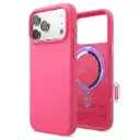 Elago iPhone 18 Pro Max/17 Pro Max Magnetic Silicone Case (Camera Control Key Included) (Ice Red)
