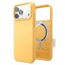 Elago iPhone 18 Pro Max/17 Pro Max Magnetic Silicone Case (Camera Control Key Included) (Sunshine)