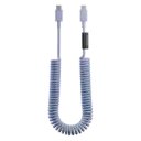كيبل Native Union POP Cable XL USB-C إلى USB-C بطول 2.4 متر 60 واط – بنفسجي فاتح