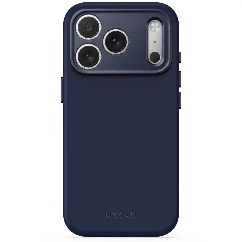 كفر Decoded AntiMicrobial سيليكون لـ iPhone 18 Pro Max / 17 Pro Max - Atlantic Blue