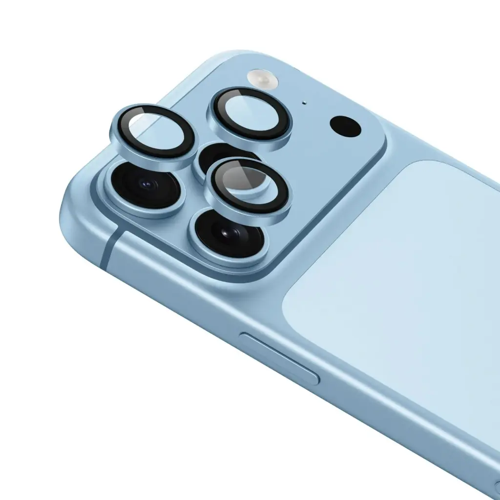حماية كاميرا ArmorPro DoubleAR - أزرق لـ iPhone 18 Pro / 18 Pro Max