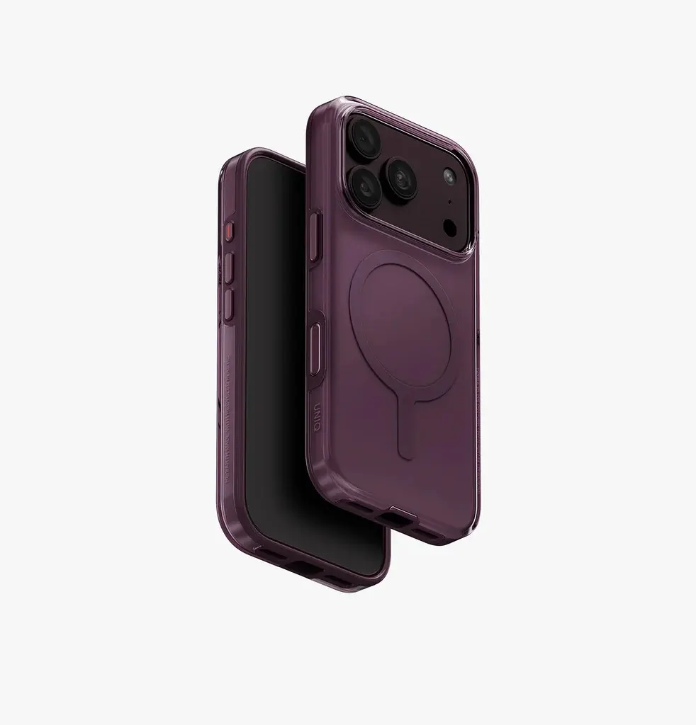 كفر UNIQ Clario Eco MagClick لـ iPhone 18 Pro - بنفسجي