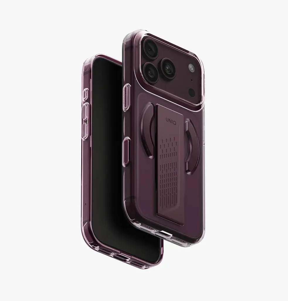 UNIQ HYBRID IPHONE 18 PRO (2026) 6.3 MAGCLICK CHARGING HELDRO AIR - VELVET BURGUNDY