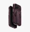 كفر UNIQ Heldro Air MagClick لـ iPhone 18 Pro - عنابي مخملي