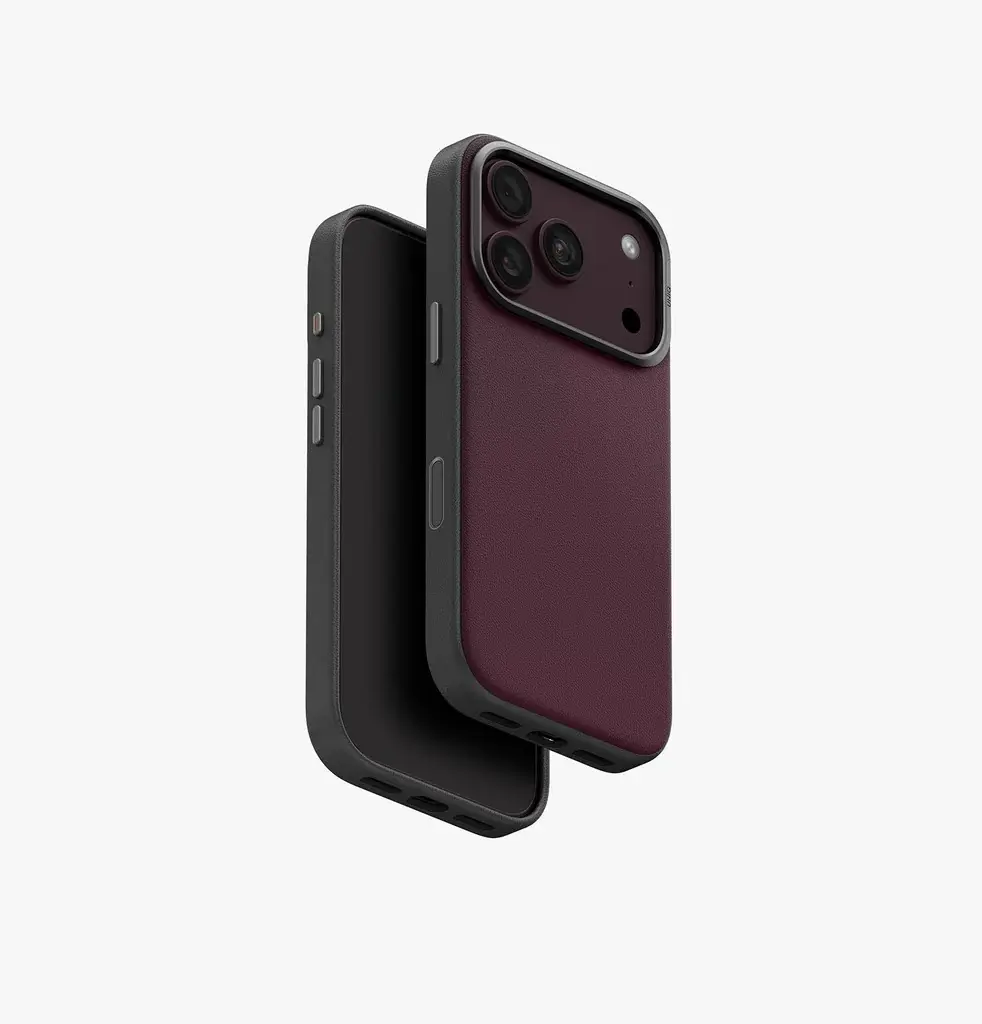 كفر UNIQ Lyden DS MagClick لـ iPhone 18 Pro - عنابي داكن