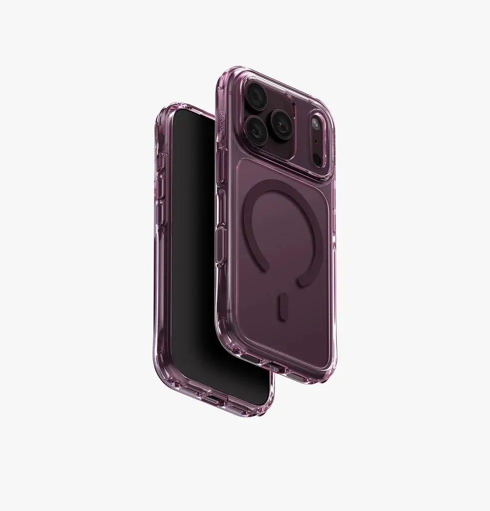 كفر UNIQ LifePro Xtreme MagClick لـ iPhone 18 Pro - عنابي داكن