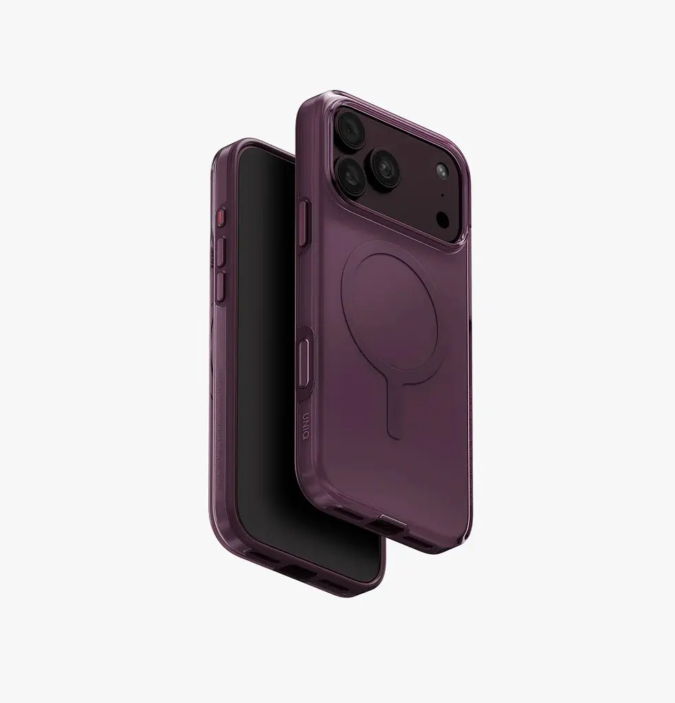 UNIQ HYBRID IPHONE 18 PRO MAX (2026) 6.9 MAGCLICK CHARGING CLARIO (ECO) - FIG PURPLE
