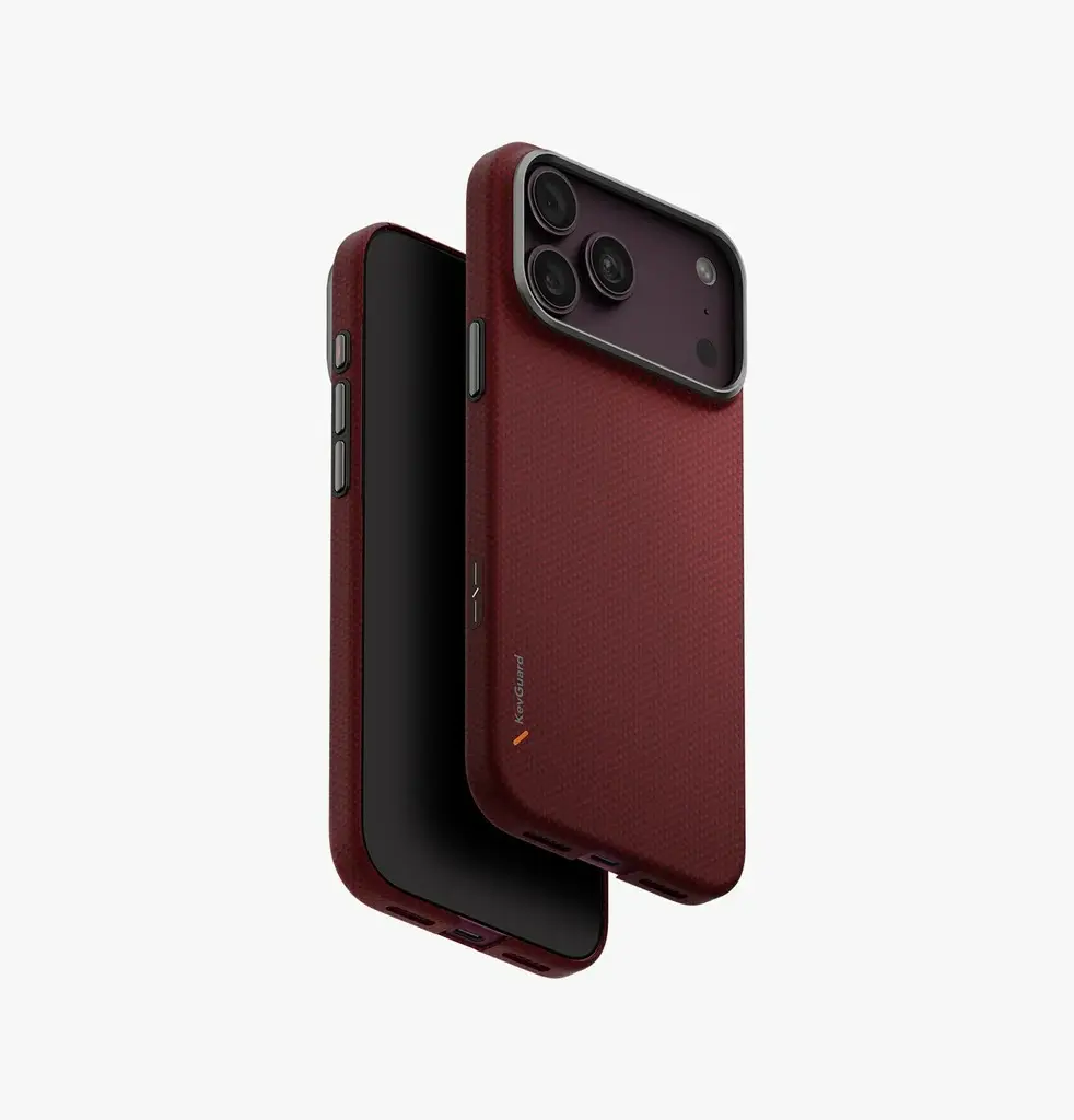 UNIQ Keva EDGE MagClick Charging Case for iPhone 18 Pro Max / 17 Pro Max – Red