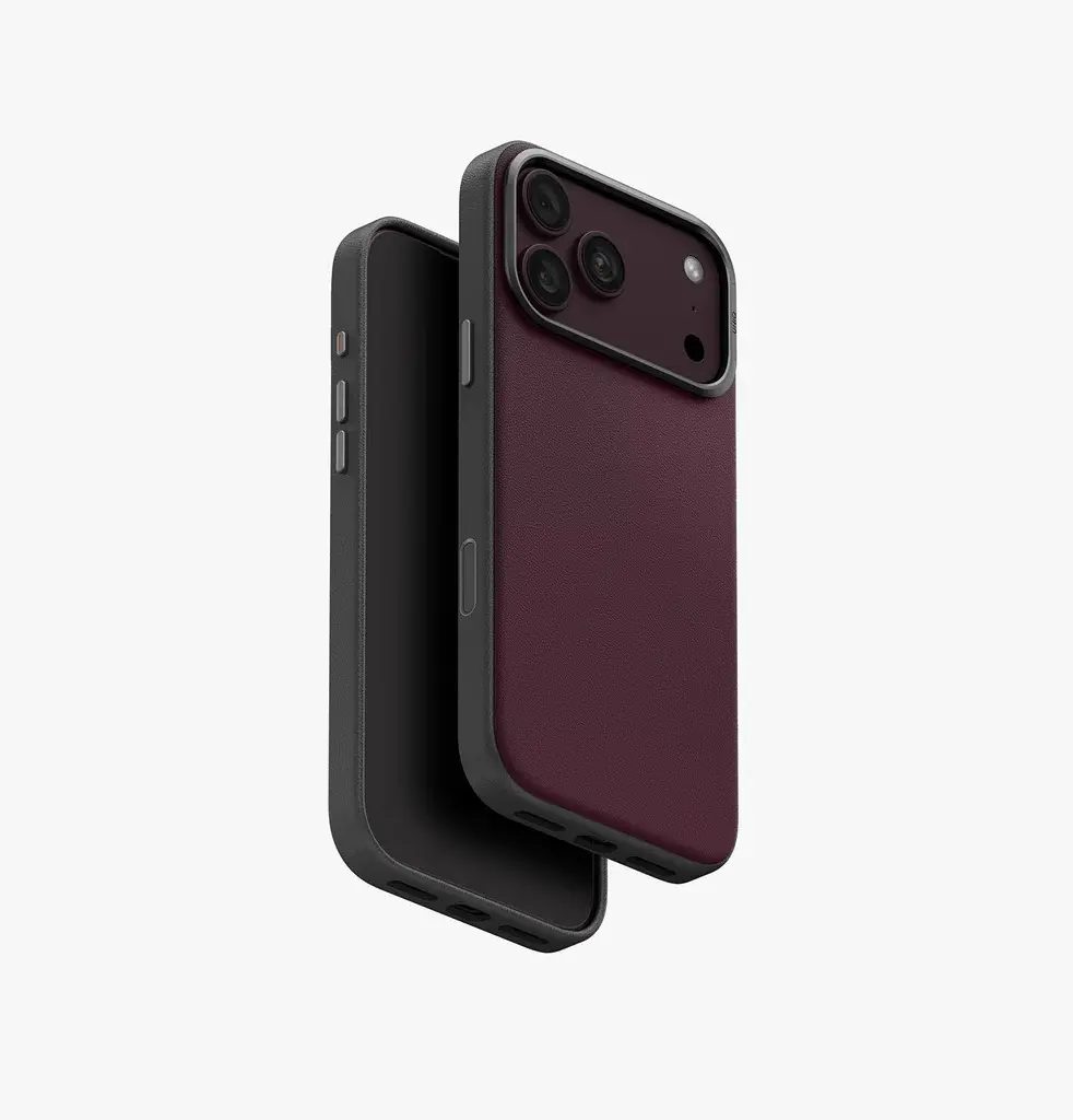 كفر UNIQ Lyden DS MagClick لـ iPhone 18 Pro Max - عنابي داكن
